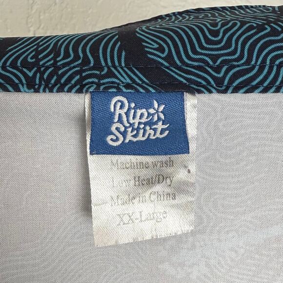 RipSkirt Hawaii Length 3 Pocket Skirt in Maui Moonlight Size XXL - Picture 3 of 4